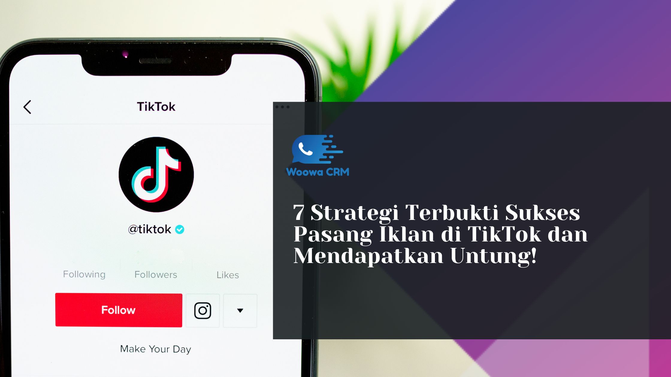 Pasang Iklan di TikTok