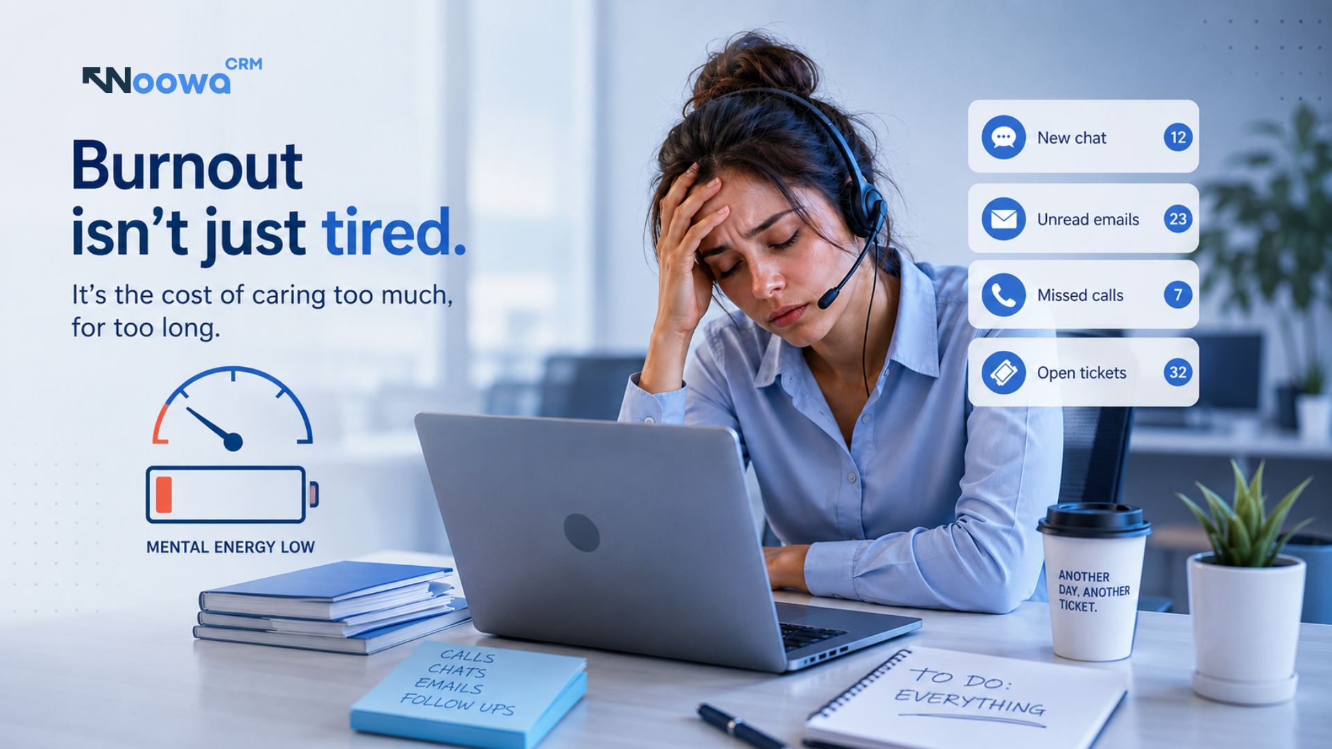 mengatasi burnout customer service